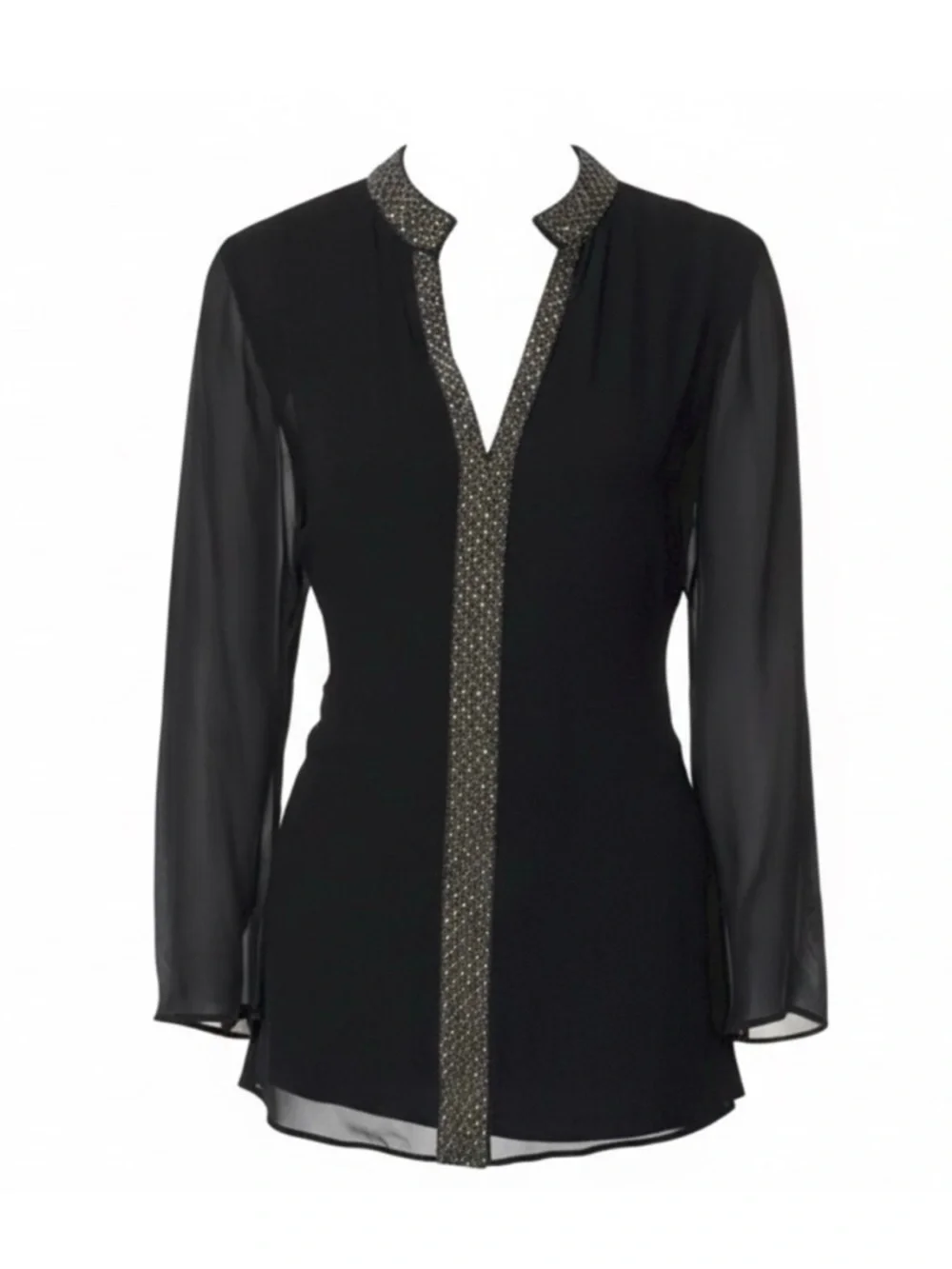 Tory Burch Lynn Embellished Silk
